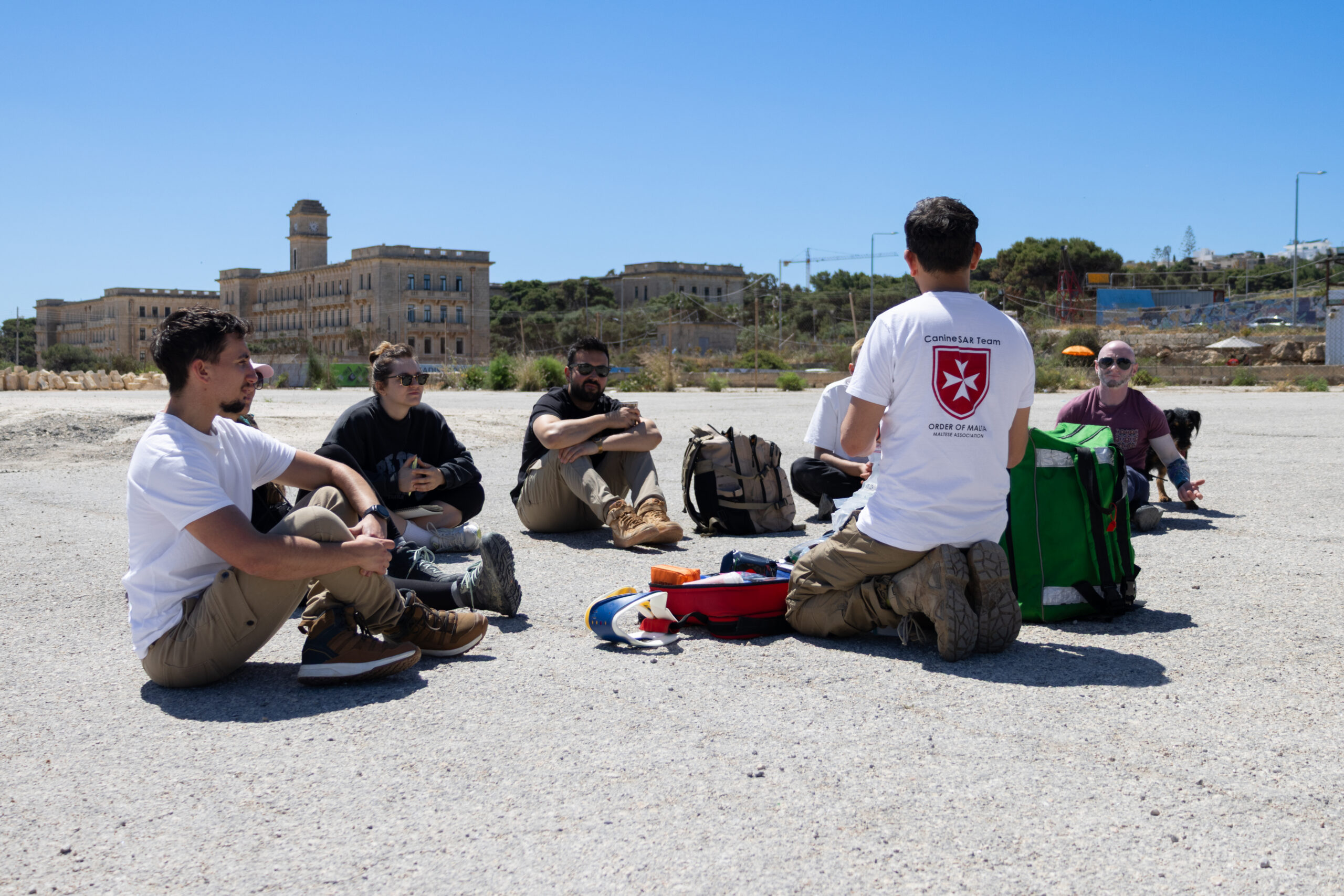 Search and Rescue Unit rescue training